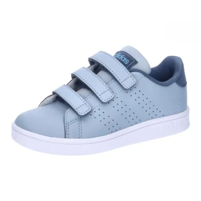 Imagen de adidas Advantage Court Lifestyle Hook and Loop Shoes, Zapatillas Unisex niños, Wonder Blue Burst Preloved Ink, 35 EU