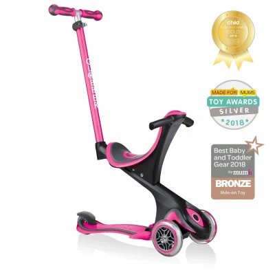 Imagen de Patinete GO UP COMFORT ROSA Globber