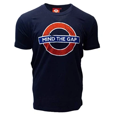 Imagen de GWC London Underground Official, Mind The Gap Camiseta Azul 36