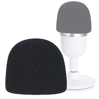 Imagen de YOUSHARES Seiren Mini Parabrisas Profesional de Espuma con Cancelación Ruido para Micrófono USB Streaming Razer by
