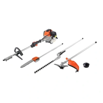 Imagen de Desbrozadora Bricoferr, 42.7cc,3 IN 1, Podadora, Cortasetos y Desbrozadora(disco hilo)