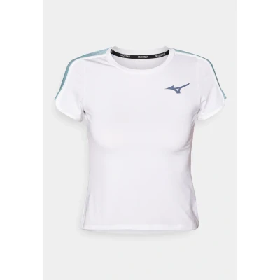 Imagen de Mizuno Frontier TEE Camiseta estampada, Mujer, Talla: XS, White
