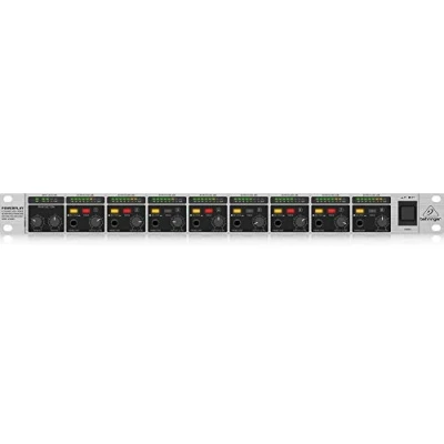 Imagen de Behringer POWERPLAY HA8000 V2 Amplificador de mezcla y distribución auriculares alta potencia 8 canales