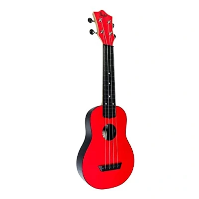Imagen de Flight Music Ukuleles Ukelele soprano de viaje rojo TUS35, plástico ABS fuerte