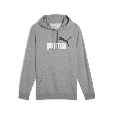 Imagen de PUMA ESS 2 Color No. 1 Logo Hoodie TR, Sudaderas con Capucha Hombre, Medium Gray Heather,