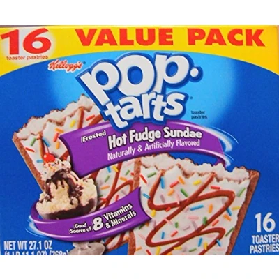 Imagen de Pop Tarts Frosted Hot Fudge Sundae Pastries 16 Count