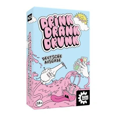 Imagen de Game Factory Drink Drank Drunk El (s) emocionante Fiesta, Beber, Juego de Cartas para Adultos, a Partir 18, edición Alemana, Large (646276)
