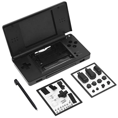 Imagen de OSTENT Full Repair Parts Replacement Housing Shell Case Kit Compatible for Nintendo DS Lite NDSL Color Black