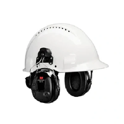 Imagen de 3M Peltor MT13H220P3E ProTac III Slim Protección auditiva de auricular, versión casco, color negro