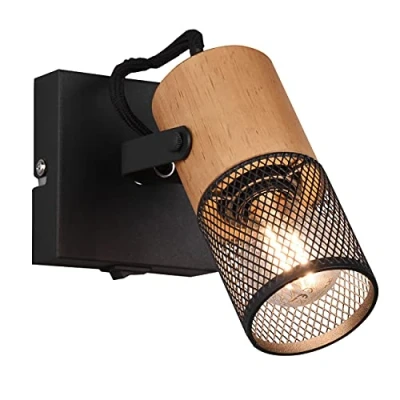 Imagen de Trio Leuchten Tosh Lámpara Colgante, Metal, Negro Mate