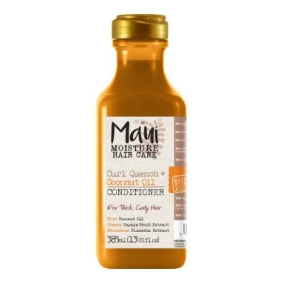 Imagen de Maui Moisture, Acondicionador de Aceite Coco para pelos Rizados, Define los Rizos, 385 ml
