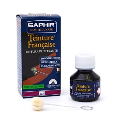 Imagen de SAPHIR Tintura Francesa 50 ml para Cueros Lisos (Leonado 19)