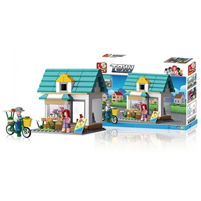 Imagen de Sluban Bloques de Construccion Town Flower Shop