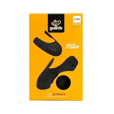 Imagen de Crep Protect protectores de arrugas zapatos espuma viscoelástica, tenis para Dunk Low, Air Force, Jordan, evitan arrugas, talla grande US 8 13.5 (1 par), Negro ,