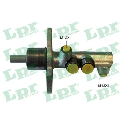 Imagen de LPR 1969 Cilindro Maestro de Freno 22,2 Fundición gris 12 X 1 (2) FORD: FIESTA 4, Courier Pick up