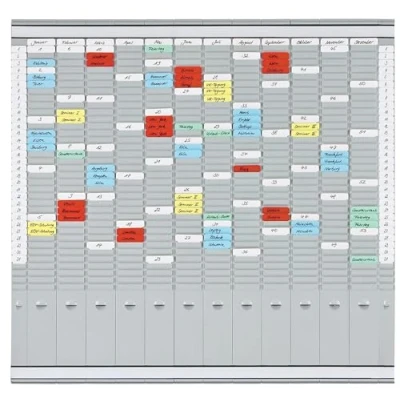 Imagen de Franken PV SET4 Planificador de oficina, 78,3 x 81,9 cm , 14 índices, 35 unidades