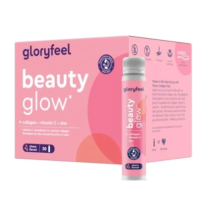 Imagen de Colageno bebible Beauty glow 2500mg Hidrolizado de VERISOL® 30 Ampollas para 1 mes Belleza desde el interior Con Ácido hialurónico, Biotina, Jalea real, Vitamina C y Zinc