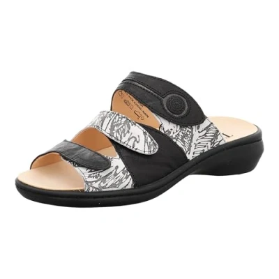 Imagen de Think! Camilla Plantilla Intercambiable sostenible sin Cromo, Pantuflas Mujer, Negro Combi 0050, 37 EU