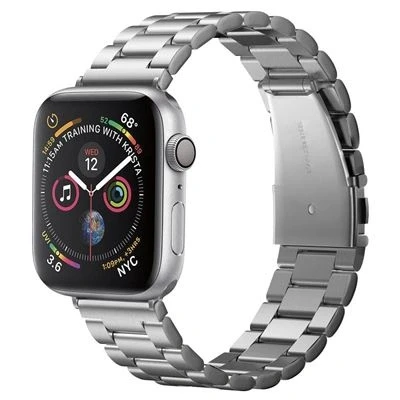 Imagen de Pulsera Deportiva Spigen Para Apple Watch Serie 1/2/3/4 42/44mm Plata