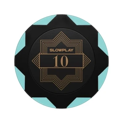 Imagen de SLOWPLAY Nash Fichas de Póquer Clay Numeradas Tournament, 40 mm, 14 Gramos, 50 Unidades Juego Póquer, Arcilla Ideal para Texas Holdem Poker (10)