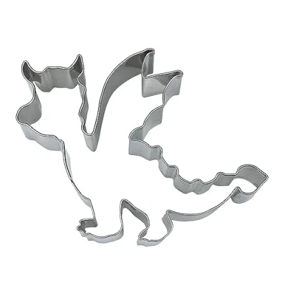 Imagen de Staedter Cortador de Galletas con Forma dragón, 8 cm, Acero Inoxidable, Plateado