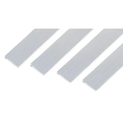 Imagen de GAH Alberts 499747 492175 Perfil angular de aluminio, natural, 1000 x 40 10 mm, juego 4