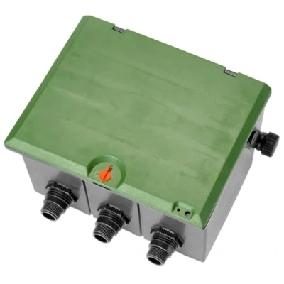 Imagen de Gardena 1255 20 V3 Caja de válvulas (hasta 3 electroválvulas), gris