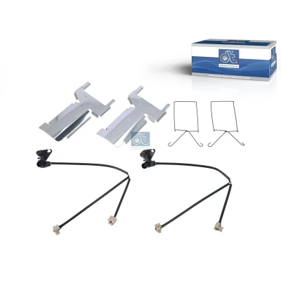 Imagen de DT Spare Parts 5.77170 Sensor de Desgaste Pastillas Frenos Eje trasero, delantero