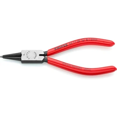 Imagen de Knipex Alicate para arandelas interiores en taladros cromado, recubiertos de plástico 225 mm 44 13 J3