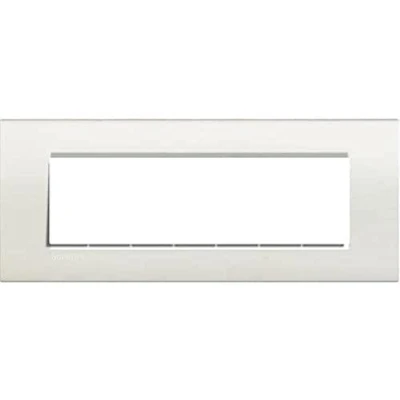 Imagen de Legrand Bticino livinglight Placa 7 módulos blanco