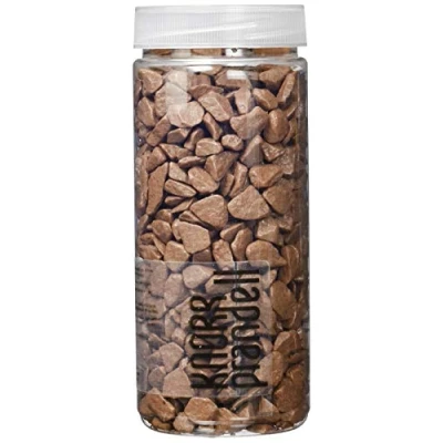Imagen de Knorr Prandell 218236215 piedras decorativas 9 13 mm, 500 ml, color: marrón