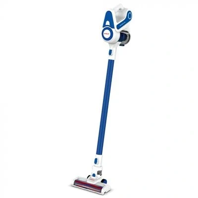 Imagen de Aspirador escoba Polti Forzaspira Slim SR90B Plus, 0.5 l, Autonomía 40 min, 2 Velocidades, Blanco/Azul