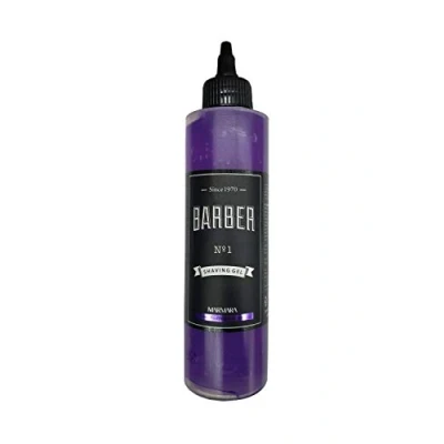 Imagen de Marmara Barber Shaving Gel Hombres 250ml de Afeitar Transparente No Espumoso Afeitado Preciso Beard Contours (Gel No.1)