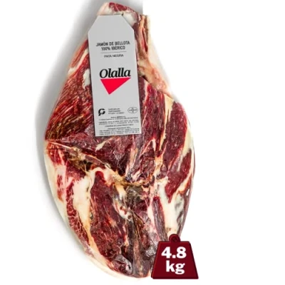 Imagen de 4.8 kg Jamón de bellota 100% Ibérico Deshuesado Jamon Iberico elaboración tradicional Embutidos ibericos