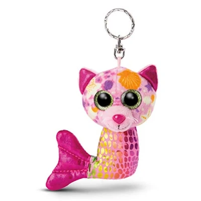 Imagen de NICI 46821 Glubschis: El Original Llavero de la Sirena Gato Glubschis 12 cm I Juguete Animal Suave para adicionar a Cordones y llaveros