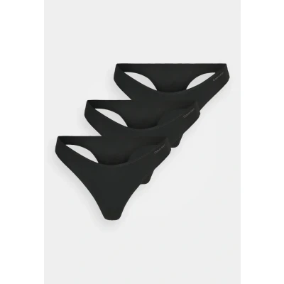 Imagen de Calvin Klein Underwear Thong 3 PACK Tanga, Mujer, Talla: Small, Black/black/black