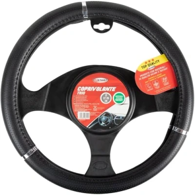 Imagen de START TRIO 8210 Funda cubierta para el volante negro 37 39cm elástico