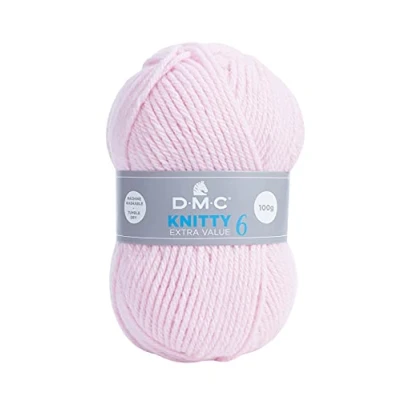 Imagen de DMC Lana Knitty 6 Ovillo de 100 g 137 m Agradable tejer 27 colores disponibles