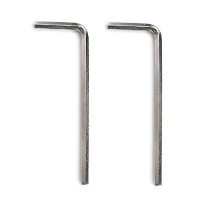 Imagen de Musiclily Basic Métrico 3mm Llave Allen de Acero para Cejuela Bloqueador Floyd Rose, Níquel (Set 2)
