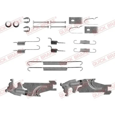Imagen de QUICK BRAKE 105 0847S Juego de accesorios, zapatas freno KIA: Picanto I