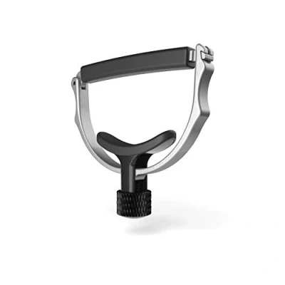 Imagen de D&#039;Addario Guitar Capo for Acoustic Cradle Style Creates Even Tension Self Centering Stainless Steel