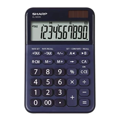 Imagen de Sharp El M335 BL Escritorio Calculadora