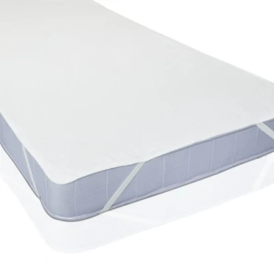 Imagen de Lumaland 1x sobrecolchón Impermeable 140 cm x 200 Certificado Oeko Tex, Superficie 100% algodón Protector de colchón y Transpirable