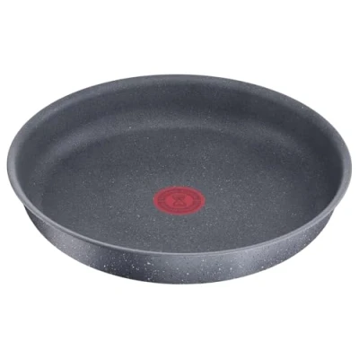 Imagen de Tefal Ingenio Sartén (24 cm, inducción, revestimiento antiadherente, apilable, apto para lavavajillas, fabricado en Francia, Natural Force L3960402, negro, antiadherente)