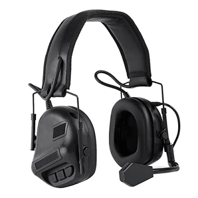 Imagen de ACEXIER auriculares tácticos, Airsoft de tiro militar, amplificación sonido caza al aire libre, protección auditiva, antirruido