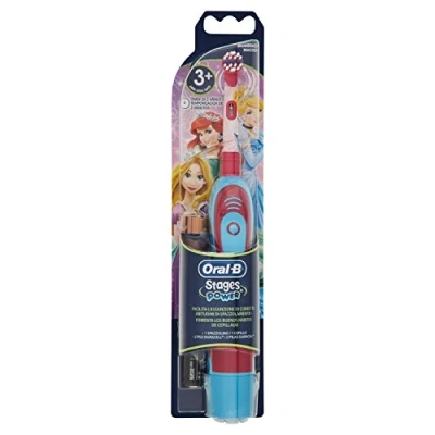Imagen de Oral B Stages Power 1 cepillo de dientes, 2 pilas Duracell, modelos surtidos, pieza