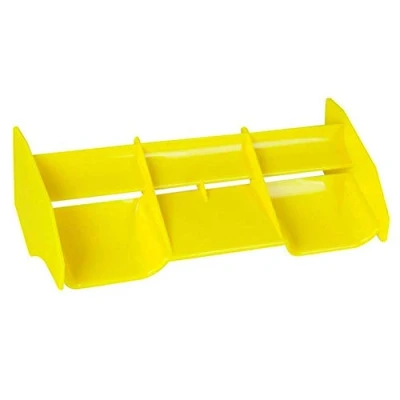 Imagen de KEEDA 1/8 RC Car Plastic Tail Wing Body Shell Rear for Scale Short Course Truck Off Road Racing Buggy Model (amarillo)