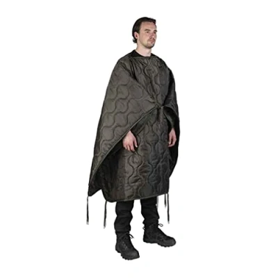 Imagen de Mil Tec Multifunction Poncho, Verde Oliva, Talla única Unisex Adulto