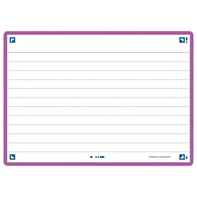 Imagen de Oxford flash 2.0 Lote de 80 tarjetas (A6, unidades), color Lilas A6