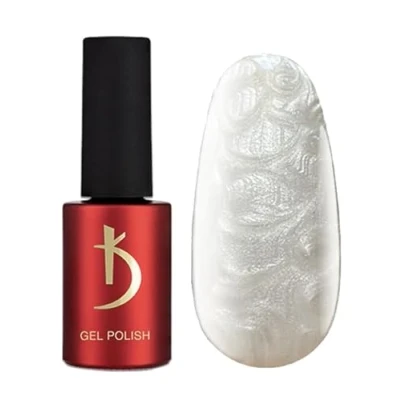 Imagen de Kodi Professional Esmaltes Semipermanentes para Uñas en Colores Perlado Gel Nail Polish Tornado Collection Esmalte de UV LED Nude y Larga Duración Pearl 7 ml